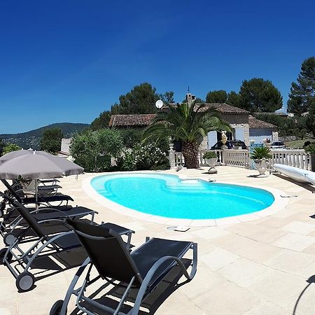 Gite Les Pins Climatise Piscine Chauffee Jardin Peymeinade Exterior foto